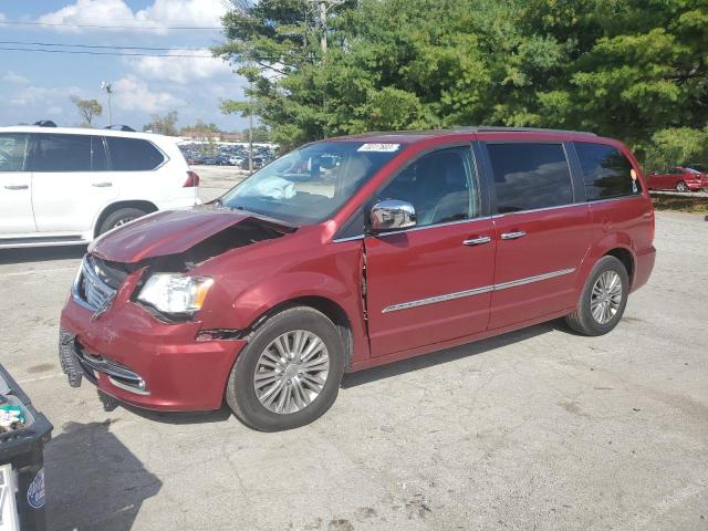 2C4RC1CG3GR302556 - 2016 CHRYSLER TOWN & COU TOURING L MAROON photo 1