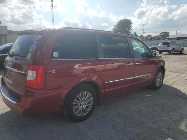 2C4RC1CG3GR302556 - 2016 CHRYSLER TOWN & COU TOURING L MAROON photo 3