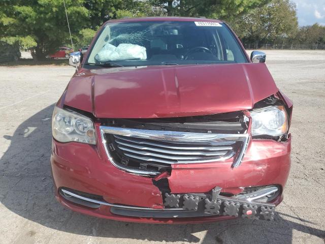 2C4RC1CG3GR302556 - 2016 CHRYSLER TOWN & COU TOURING L MAROON photo 5