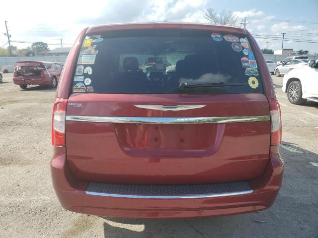 2C4RC1CG3GR302556 - 2016 CHRYSLER TOWN & COU TOURING L MAROON photo 6