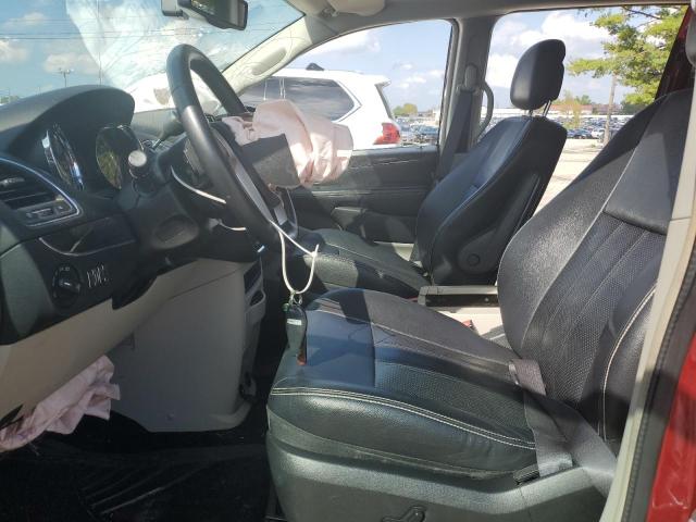 2C4RC1CG3GR302556 - 2016 CHRYSLER TOWN & COU TOURING L MAROON photo 7