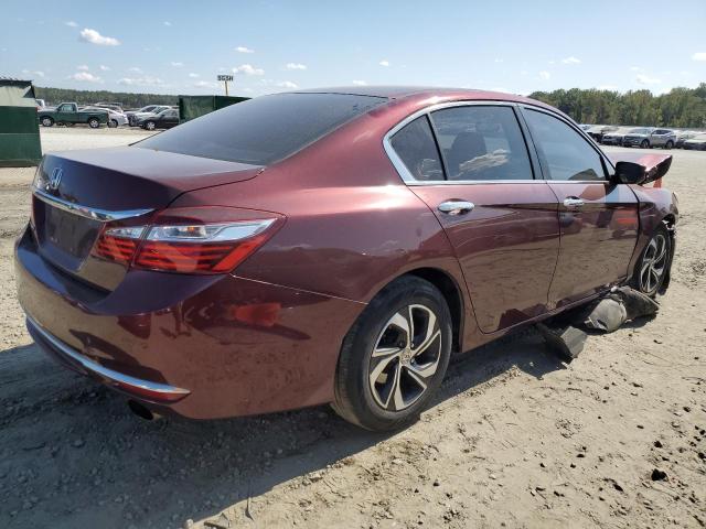 1HGCR2F33GA022760 - 2016 HONDA ACCORD LX BURGUNDY photo 3