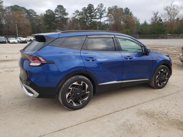 5XYK53AFXPG007167 - 2023 KIA SPORTAGE SX PRESTIGE BLUE photo 3