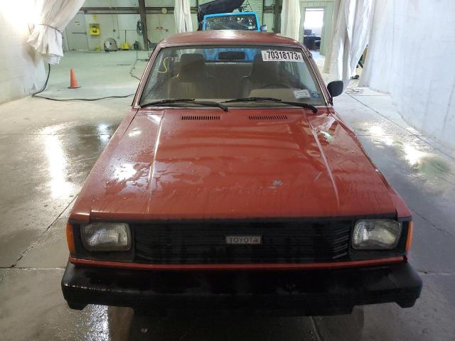 JT2AL21D2C4431826 - 1982 TOYOTA TERCEL RED photo 5