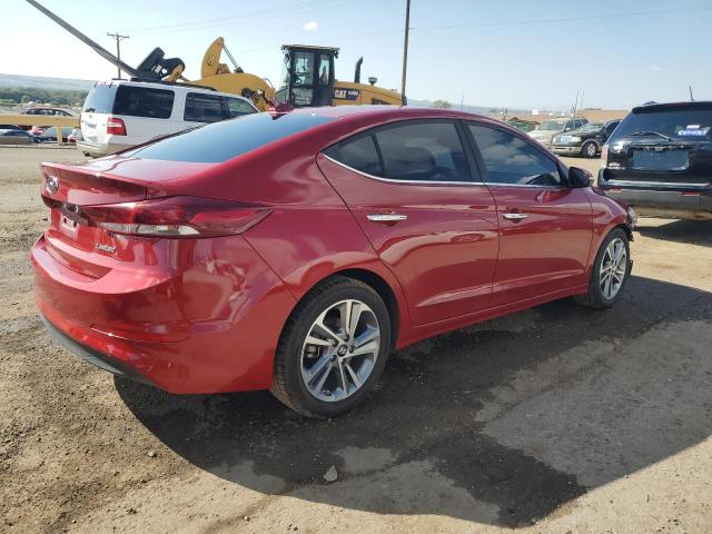 KMHD84LF5HU283044 - 2017 HYUNDAI ELANTRA SE RED photo 3