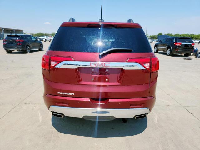 1GKKNPLS5HZ321723 - 2017 GMC ACADIA DENALI BURGUNDY photo 6