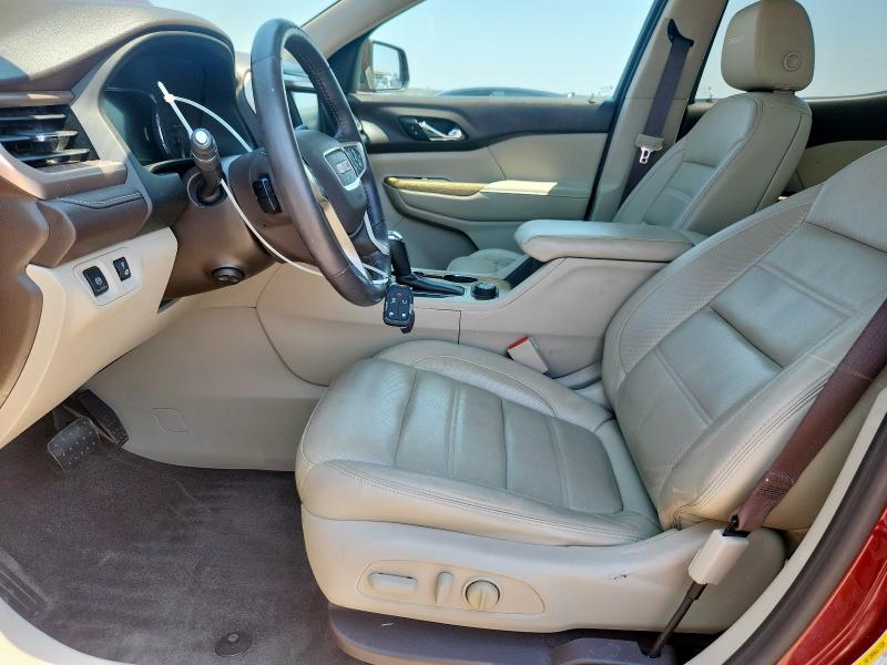 1GKKNPLS5HZ321723 - 2017 GMC ACADIA DENALI BURGUNDY photo 7