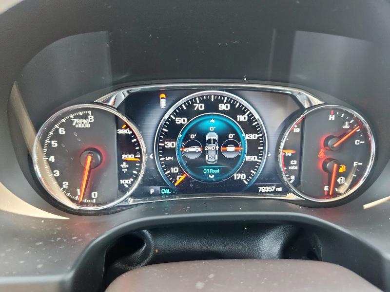 1GKKNPLS5HZ321723 - 2017 GMC ACADIA DENALI BURGUNDY photo 9