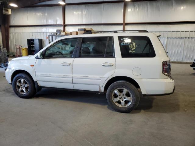 5FNYF28476B047377 - 2006 HONDA PILOT EX WHITE photo 2