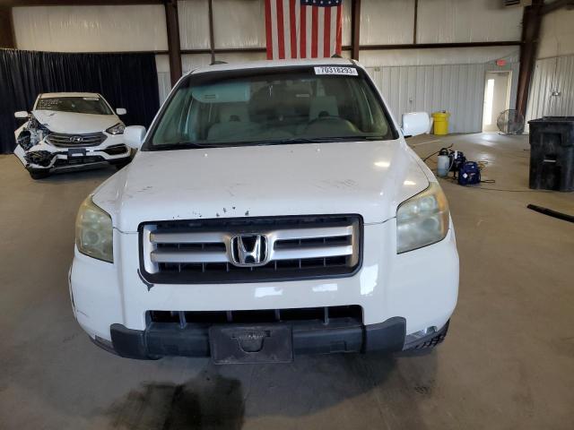 5FNYF28476B047377 - 2006 HONDA PILOT EX WHITE photo 5