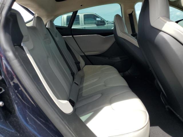 5YJSA1H18EFP40591 - 2014 TESLA MODEL S 蓝色 照片 10