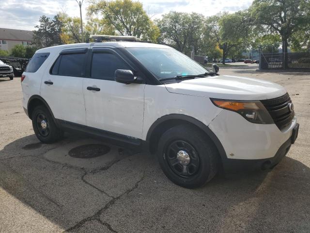 1FM5K8AR9FGB03179 - 2015 FORD EXPLORER POLICE INTERCEPTOR თეთრი ფოტო 4