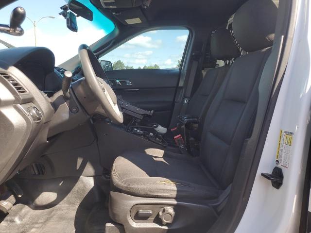 1FM5K8AR9FGB03179 - 2015 FORD EXPLORER POLICE INTERCEPTOR თეთრი ფოტო 7