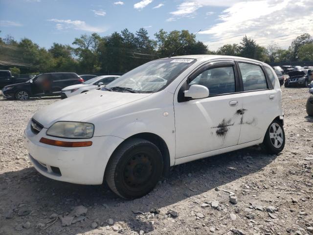 KL1TD666X8B256315 - 2008 CHEVROLET AVEO BASE WHITE photo 1