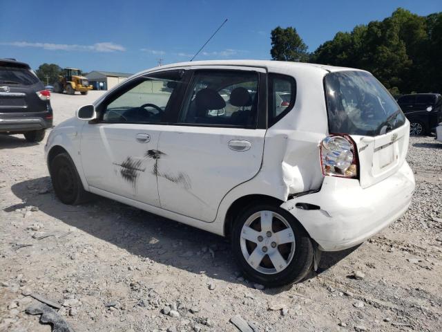 KL1TD666X8B256315 - 2008 CHEVROLET AVEO BASE WHITE photo 2