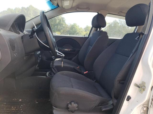 KL1TD666X8B256315 - 2008 CHEVROLET AVEO BASE WHITE photo 7