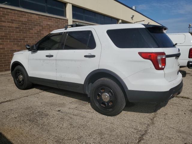 1FM5K8AR0GGB37206 - 2016 FORD EXPLORER POLICE INTERCEPTOR WHITE photo 2