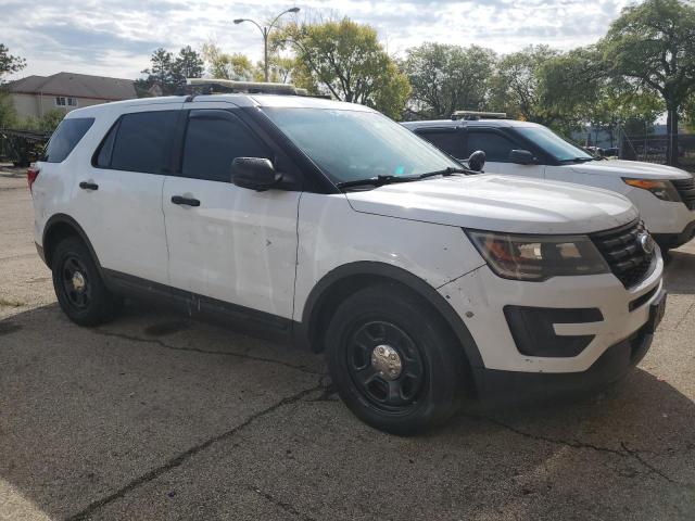 1FM5K8AR0GGB37206 - 2016 FORD EXPLORER POLICE INTERCEPTOR WHITE photo 4