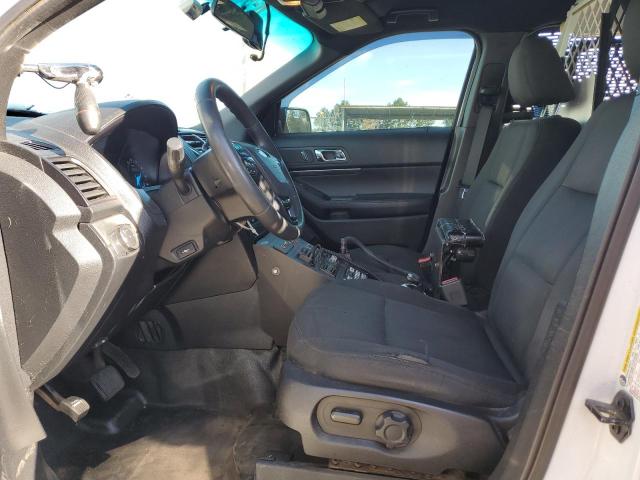 1FM5K8AR0GGB37206 - 2016 FORD EXPLORER POLICE INTERCEPTOR WHITE photo 7