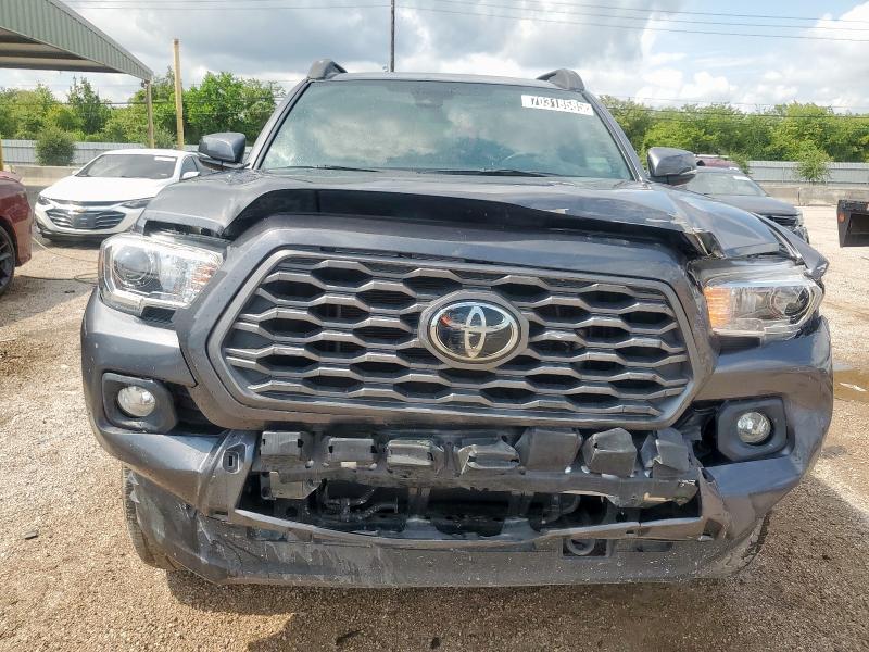 3TYCZ5AN4MT030152 - 2021 TOYOTA TACOMA DOUBLE CAB GRAY photo 5