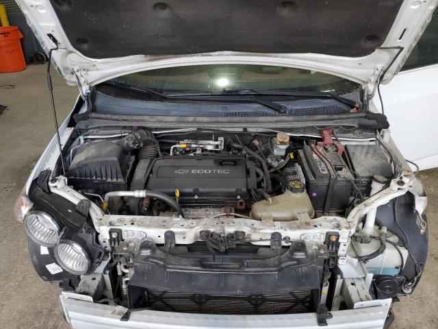 1G1JC6SH3C4228775 - 2012 CHEVROLET SONIC LT WHITE photo 11
