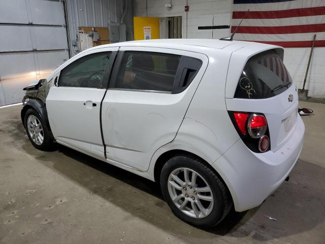 1G1JC6SH3C4228775 - 2012 CHEVROLET SONIC LT WHITE photo 2