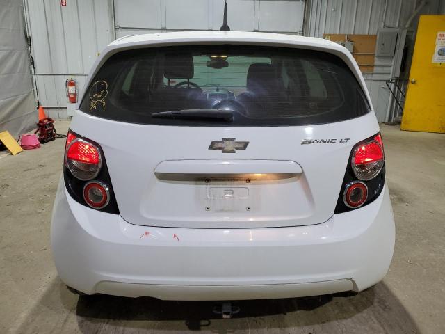 1G1JC6SH3C4228775 - 2012 CHEVROLET SONIC LT WHITE photo 6