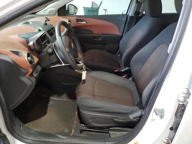 1G1JC6SH3C4228775 - 2012 CHEVROLET SONIC LT WHITE photo 7