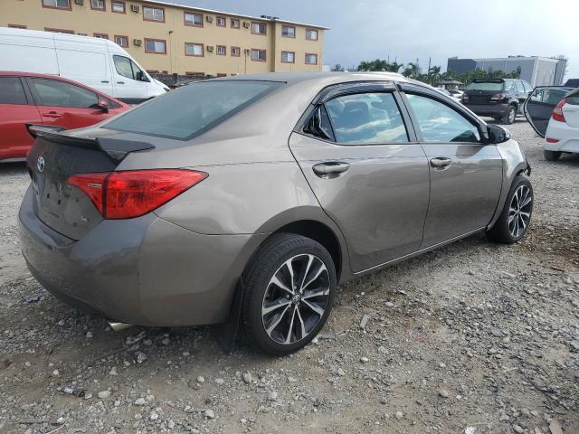 2T1BURHE7KC239541 - 2019 TOYOTA COROLLA L ყავისფერი ფოტო 3