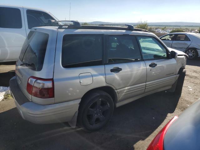 JF1SF65671H737521 - 2001 SUBARU FORESTER S BEIGE photo 3