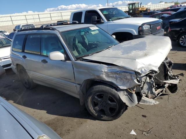 JF1SF65671H737521 - 2001 SUBARU FORESTER S BEIGE photo 4