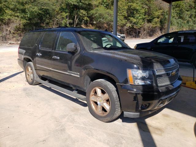 1GNSCKE06CR271916 - 2012 CHEVROLET SUBURBAN C1500 LTZ BLACK photo 4