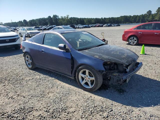JH4DC53832C016927 - 2002 ACURA RSX BLUE photo 4