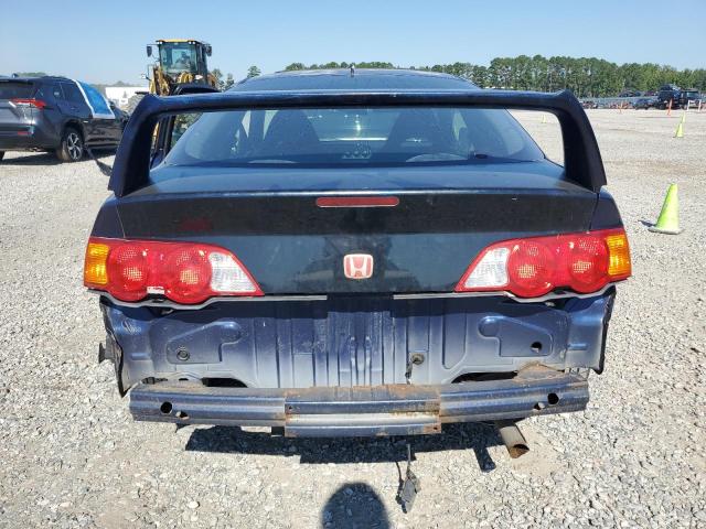 JH4DC53832C016927 - 2002 ACURA RSX BLUE photo 6
