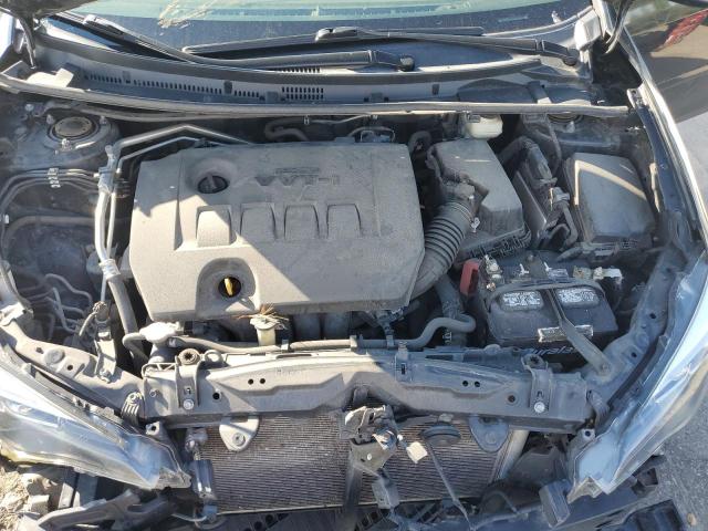 2T1BURHE7KC159835 - 2019 TOYOTA COROLLA L BLACK photo 11