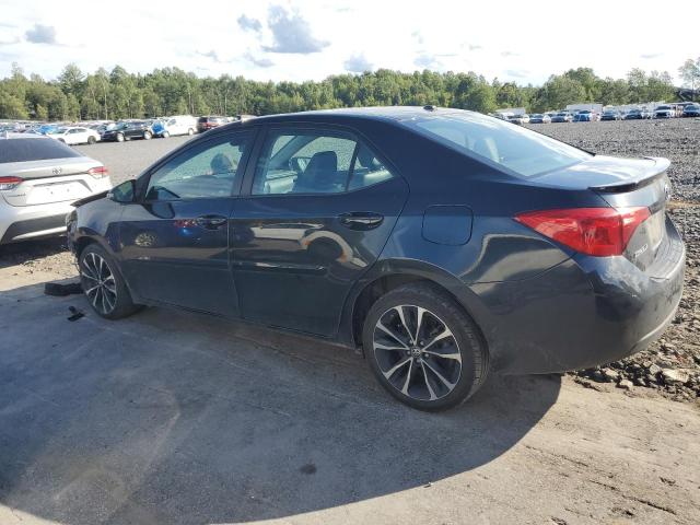 2T1BURHE7KC159835 - 2019 TOYOTA COROLLA L BLACK photo 2