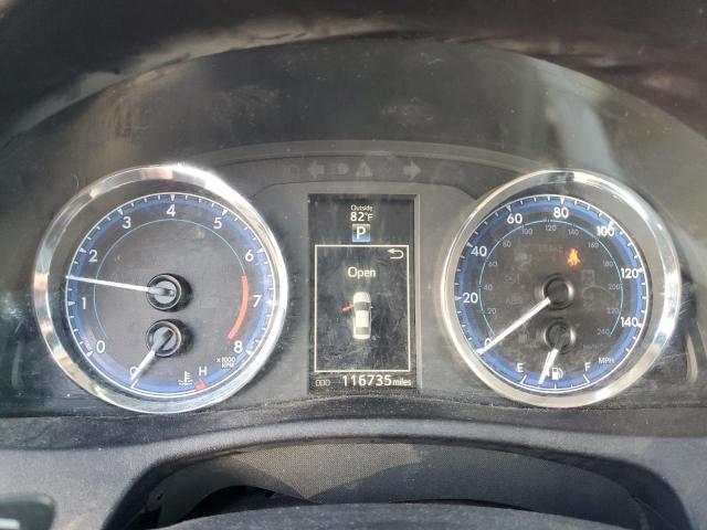 2T1BURHE7KC159835 - 2019 TOYOTA COROLLA L BLACK photo 9