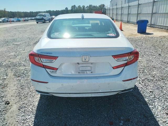 1HGCV1F56NA033529 - 2022 HONDA ACCORD EXL WHITE photo 6