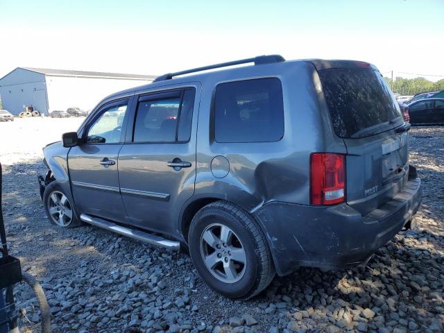 5FNYF4H59BB087054 - 2011 HONDA PILOT EXL GRAY photo 2