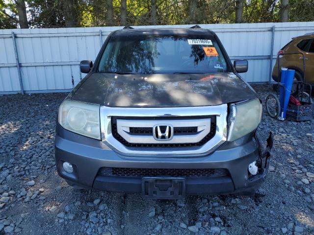 5FNYF4H59BB087054 - 2011 HONDA PILOT EXL GRAY photo 5