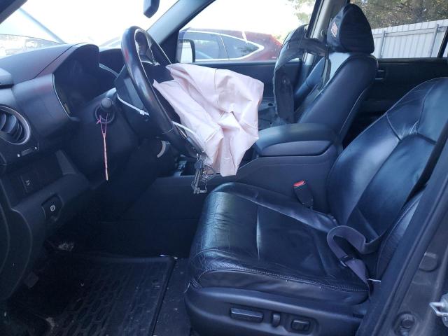 5FNYF4H59BB087054 - 2011 HONDA PILOT EXL GRAY photo 7