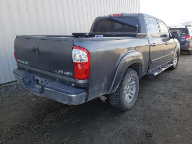 5TBDT44144A461880 - 2004 TOYOTA TUNDRA DOU SILVER photo 4