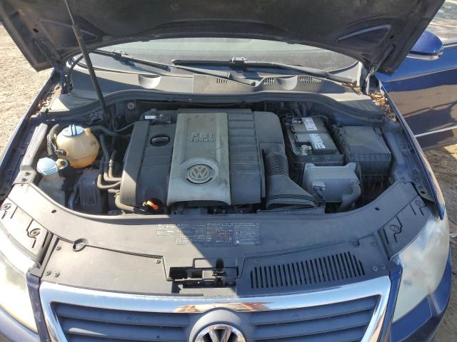 WVWJK73C37P068193 - 2007 VOLKSWAGEN PASSAT BLUE photo 11