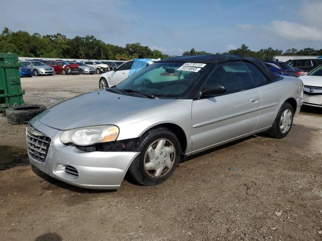 1C3EL45X95N677136 - 2005 CHRYSLER SEBRING SILVER photo 1