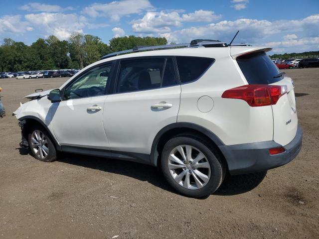 JTMDFREV3D5021975 - 2013 TOYOTA RAV4 LIMITED WHITE photo 2