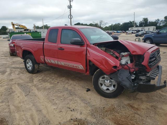 5TFRX5GN5KX159527 - 2019 TOYOTA TACOMA ACCESS CAB RED photo 4