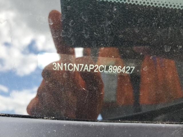 3N1CN7AP2CL896427 - 2012 NISSAN VERSA S 银色 照片 12