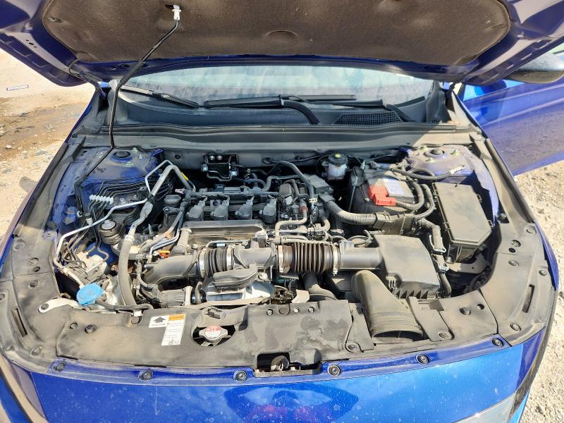 1HGCV1F34NA079987 - 2022 HONDA ACCORD SPORT BLUE photo 11