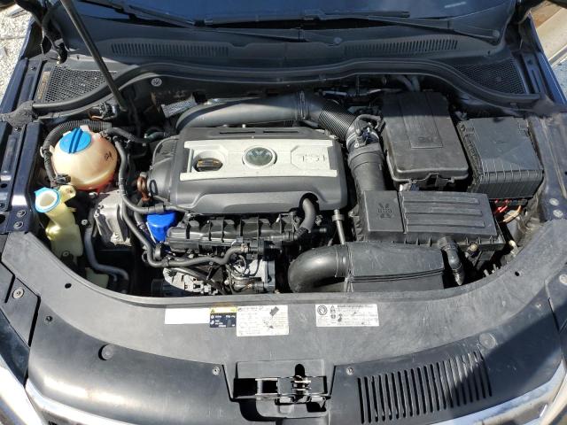 WVWBP7AN1DE521566 - 2013 VOLKSWAGEN CC SPORT BLACK photo 11