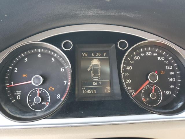 WVWBP7AN1DE521566 - 2013 VOLKSWAGEN CC SPORT BLACK photo 9